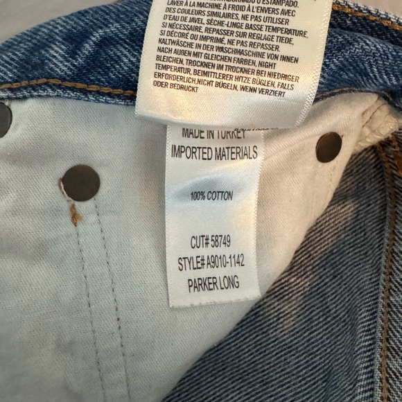 Agolde Parker Jean Short - excellent condition. - Picture 3 of 4